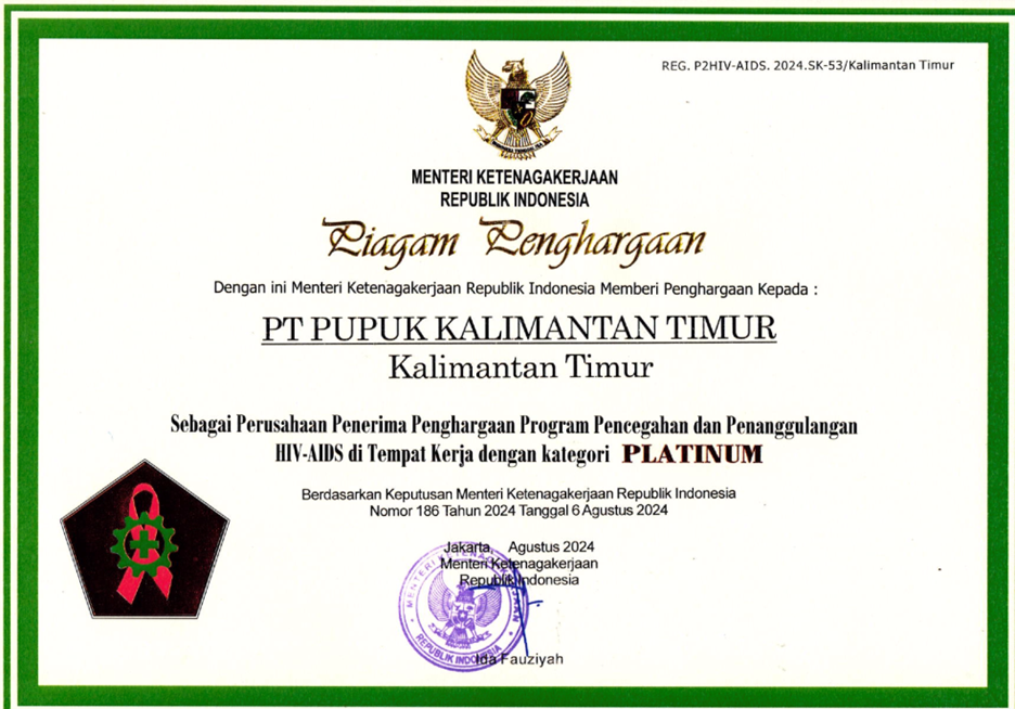 Sertifikat P2HIV/AIDS