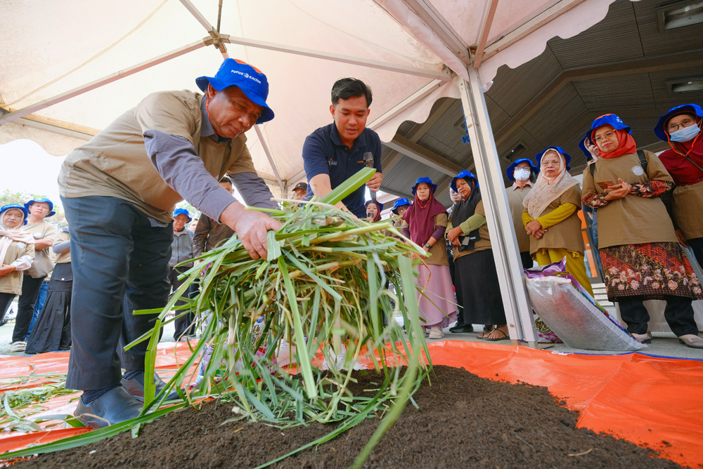 Pupuk Kaltim Dorong Pemanfaatan Limbah Organik untuk Pertanian Berkelanjutan